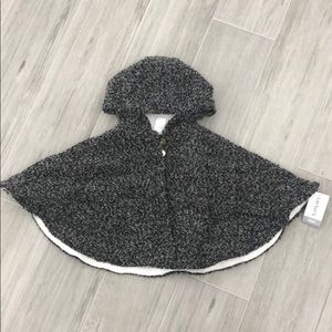 Baby girl poncho